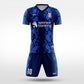 XTeamwear Soccer Uniforms blue / S Nightcrawler - Custom Soccer Jerseys Kit Sublimated for Team - WS204GYUM3