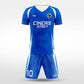 XTeamwear Soccer Uniforms blue / S shadow - Custom Soccer Jerseys Kit Sublimated for Team - WS204GCAY3