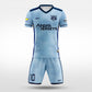 XTeamwear Soccer Uniforms blue / S Windwave - Custom Soccer Jerseys Kit Sublimated for Team - WS204GCFL3