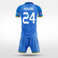 XTeamwear Soccer Uniforms Cloud Wolf Shadowplay - Custom Soccer Jerseys Kit Sublimated for Team - WS204GCYLLY3