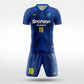 XTeamwear Soccer Uniforms dark blue / S Mosaic - Custom Soccer Jerseys Kit Sublimated for Team - WS204GCMSK3