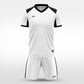 XTeamwear Soccer Uniforms Edge - Custom Soccer Jerseys Kit Sublimated for Team - WS204GCRJ3