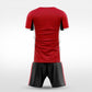 XTeamwear Soccer Uniforms Flashing Line - Custom Soccer Jerseys Kit Sublimated for Team - WS204GCSSX3