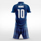 XTeamwear Soccer Uniforms General on Horseback - Custom Soccer Jerseys Kit Sublimated for Team - WS204GCZY3