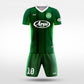 XTeamwear Soccer Uniforms green / S Split Jade - Custom Soccer Jerseys Kit Sublimated for Team - WS204GCLC3