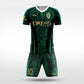 XTeamwear Soccer Uniforms green / S Tree of Life - Custom Soccer Jerseys Kit Sublimated for Team - WS204GCSMZS3
