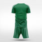 XTeamwear Soccer Uniforms Horizontal Ripple - Custom Soccer Jerseys Kit Sublimated for Team - WS204GCHY3