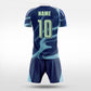 XTeamwear Soccer Uniforms Iridescent Edge - Custom Soccer Jerseys Kit Sublimated for Team - WS204GCHCFX3