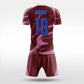 XTeamwear Soccer Uniforms Iridescent Edge - Custom Soccer Jerseys Kit Sublimated for Team - WS204GCHCFX3