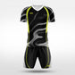 XTeamwear Soccer Uniforms Iridescent Edge - Custom Soccer Jerseys Kit Sublimated for Team - WS204GCHCFX3