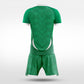 XTeamwear Soccer Uniforms Layered Peaks - Custom Soccer Jerseys Kit Sublimated for Team - WS204GCCL3