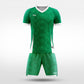 XTeamwear Soccer Uniforms Layered Peaks - Custom Soccer Jerseys Kit Sublimated for Team - WS204GCCL3