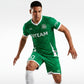 XTeamwear Soccer Uniforms Layered Peaks - Custom Soccer Jerseys Kit Sublimated for Team - WS204GCCL3