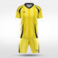 XTeamwear Soccer Uniforms Longitudinal edge - Custom Soccer Jerseys Kit Sublimated for Team - WS204GCZL3