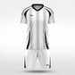 XTeamwear Soccer Uniforms Longitudinal edge - Custom Soccer Jerseys Kit Sublimated for Team - WS204GCZL3