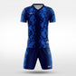 XTeamwear Soccer Uniforms Night Stalker - Custom Soccer Jerseys Kit Sublimated for Team - WS204GYUM3