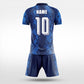 XTeamwear Soccer Uniforms Night Stalker - Custom Soccer Jerseys Kit Sublimated for Team - WS204GYUM3