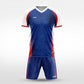 XTeamwear Soccer Uniforms Nirvana - Custom Soccer Jerseys Kit Sublimated for Team - WS204GCNP3