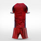 XTeamwear Soccer Uniforms Nirvana - Custom Soccer Jerseys Kit Sublimated for Team - WS204GCNP3