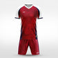 XTeamwear Soccer Uniforms Nirvana - Custom Soccer Jerseys Kit Sublimated for Team - WS204GCNP3