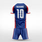 XTeamwear Soccer Uniforms Nirvana - Custom Soccer Jerseys Kit Sublimated for Team - WS204GCNP3