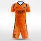XTeamwear Soccer Uniforms orange / S shadow - Custom Soccer Jerseys Kit Sublimated for Team - WS204GCAY3