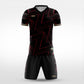 XTeamwear Soccer Uniforms Raging Bolt - Custom Soccer Jerseys Kit Sublimated for Team - WS204GCKB3