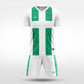 XTeamwear Soccer Uniforms Rift Axis - Custom Soccer Jerseys Kit Sublimated for Team - WS204GCLS3