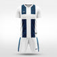 XTeamwear Soccer Uniforms Rift Axis - Custom Soccer Jerseys Kit Sublimated for Team - WS204GCLS3