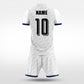 XTeamwear Soccer Uniforms Rift Surge - Custom Soccer Jerseys Kit Sublimated for Team - WS204GCPJJL3