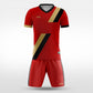 XTeamwear Soccer Uniforms Shadow Blade- Custom Soccer Jerseys Kit Sublimated for Team - WS201GYNJ3