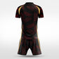 XTeamwear Soccer Uniforms shadow - Custom Soccer Jerseys Kit Sublimated for Team - WS204GCAY3