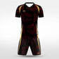 XTeamwear Soccer Uniforms shadow - Custom Soccer Jerseys Kit Sublimated for Team - WS204GCAY3