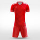 XTeamwear Soccer Uniforms siege - Custom Soccer Jerseys Kit Sublimated for Team - WS204GCWC3