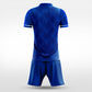 XTeamwear Soccer Uniforms siege - Custom Soccer Jerseys Kit Sublimated for Team - WS204GCWC3