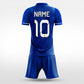 XTeamwear Soccer Uniforms siege - Custom Soccer Jerseys Kit Sublimated for Team - WS204GCWC3