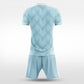 XTeamwear Soccer Uniforms siege - Custom Soccer Jerseys Kit Sublimated for Team - WS204GCWC3