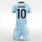 XTeamwear Soccer Uniforms Skyward - Custom Soccer Jerseys Kit Sublimated for Team -WS204GCTT3