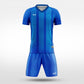 XTeamwear Soccer Uniforms Split Jade - Custom Soccer Jerseys Kit Sublimated for Team - WS204GCLC3
