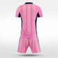 XTeamwear Soccer Uniforms Split Jade - Custom Soccer Jerseys Kit Sublimated for Team - WS204GCLC3