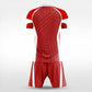 XTeamwear Soccer Uniforms Through the clouds - Custom Soccer Jerseys Kit Sublimated for Team - WS204GCCY3
