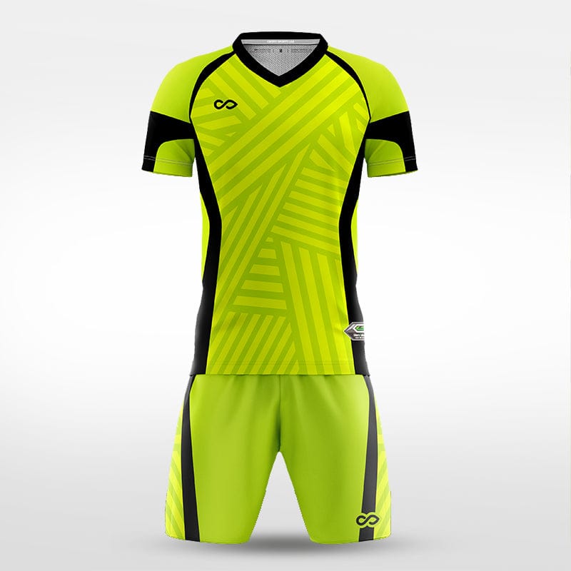 XTeamwear Soccer Uniforms Through the clouds - Custom Soccer Jerseys Kit Sublimated for Team - WS204GCCY3