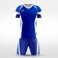 XTeamwear Soccer Uniforms Through the clouds - Custom Soccer Jerseys Kit Sublimated for Team - WS204GCCY3