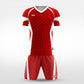 XTeamwear Soccer Uniforms Through the clouds - Custom Soccer Jerseys Kit Sublimated for Team - WS204GCCY3