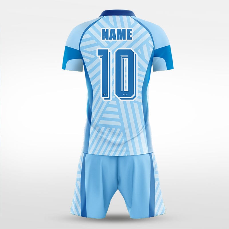 XTeamwear Soccer Uniforms Through the clouds - Custom Soccer Jerseys Kit Sublimated for Team - WS204GCCY3