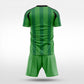 XTeamwear Soccer Uniforms Vertical Ridge - Custom Soccer Jerseys Kit Sublimated for Team - WS204GCZL3