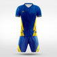 XTeamwear Soccer Uniforms Wheatfield - Custom Soccer Jerseys Kit Sublimated for Team - WS204GCYM3