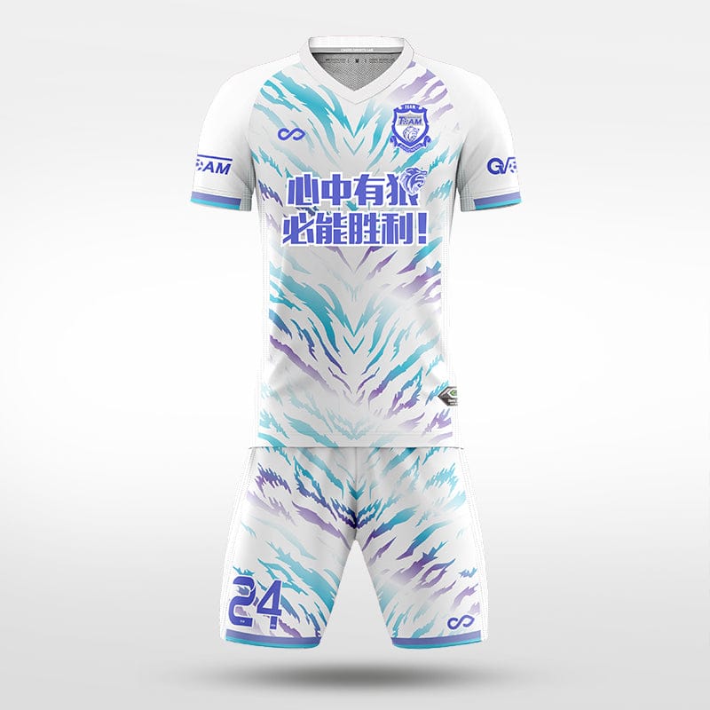 XTeamwear Soccer Uniforms white / S Cloud Wolf Shadowplay - Custom Soccer Jerseys Kit Sublimated for Team - WS204GCYLLY3