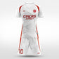 XTeamwear Soccer Uniforms white / S shadow - Custom Soccer Jerseys Kit Sublimated for Team - WS204GCAY3