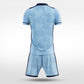 XTeamwear Soccer Uniforms Windwave - Custom Soccer Jerseys Kit Sublimated for Team - WS204GCFL3